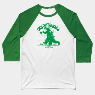 FLYZILLA: Big Adventures in Fly Fishing Baseball T-Shirt